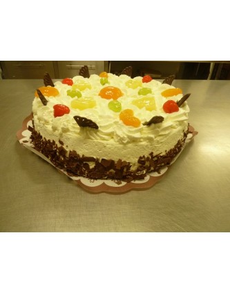 Slagroomtaart groot (rond) Slagroomtaart groot (rond)